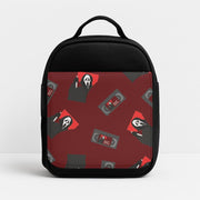 VHS & Ghostface Pattern Lunchbox 1