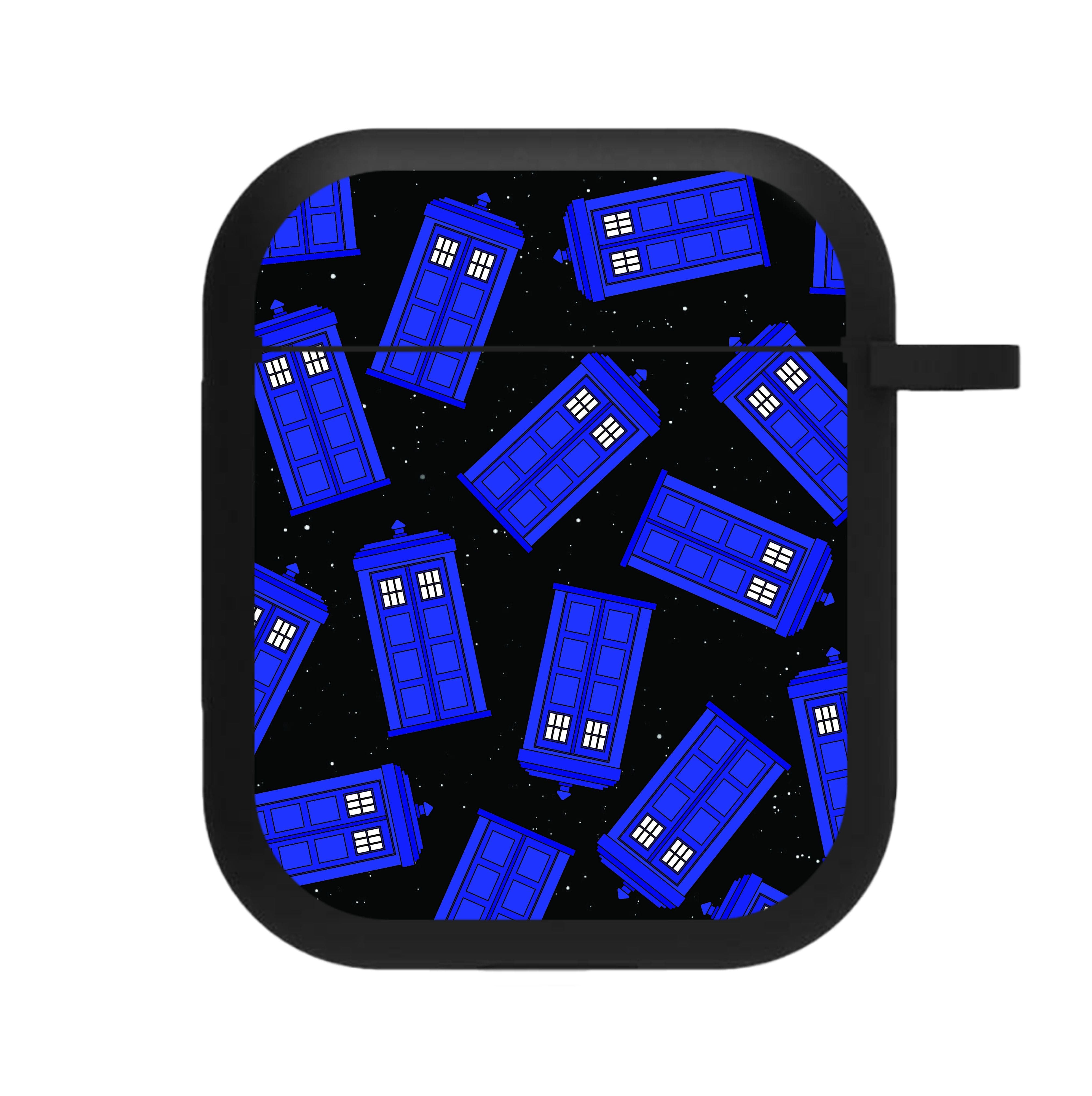 Tardis Pattern AirPods Case