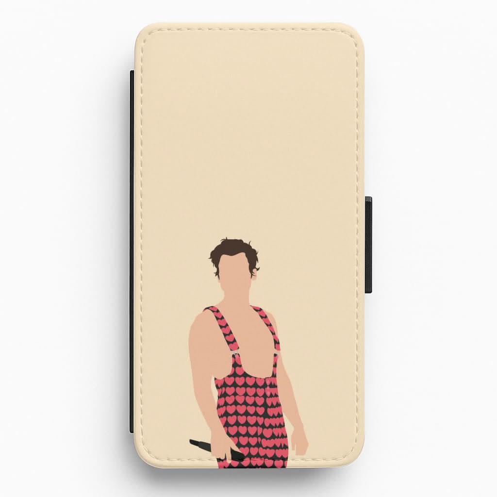 Harry Heart Jumpsuit Flip / Wallet Phone Case
