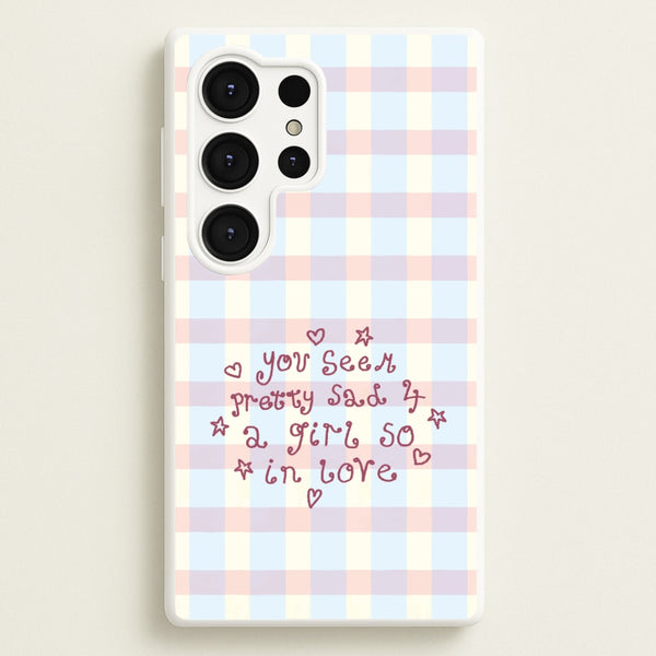 Dreamy Plaid Galaxy S25 Ultra Case