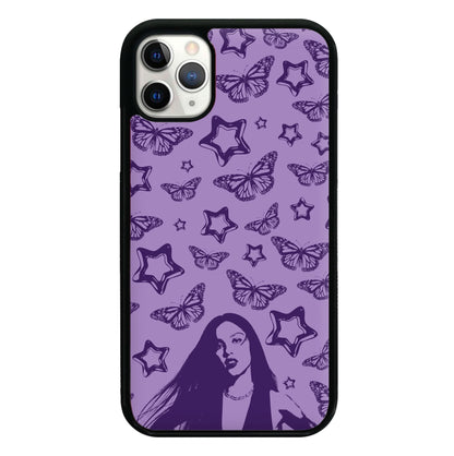 Stars And Butterflies Pattern Phone Case