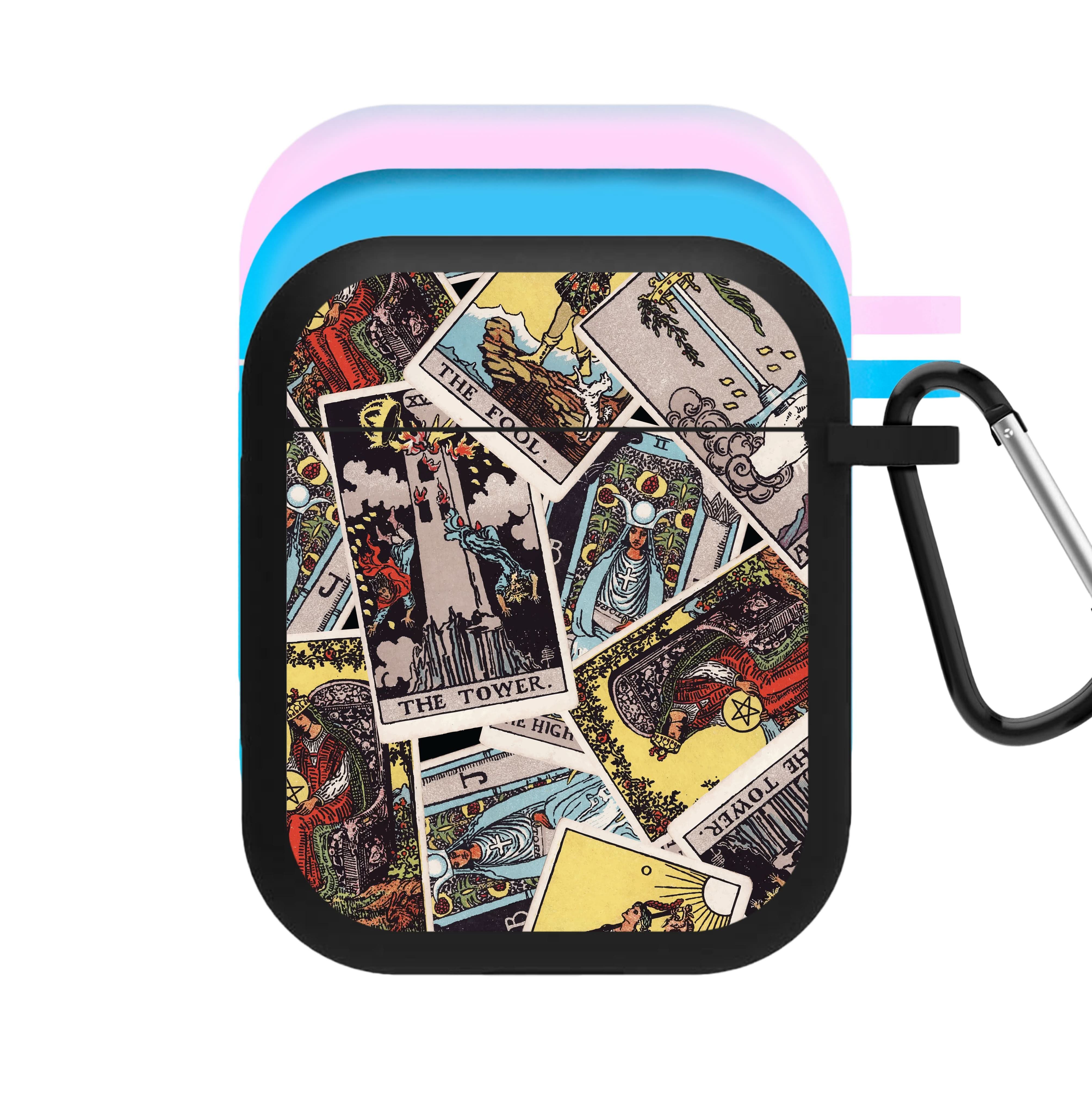 Tarot Cards Collage Pattern AirPods Case