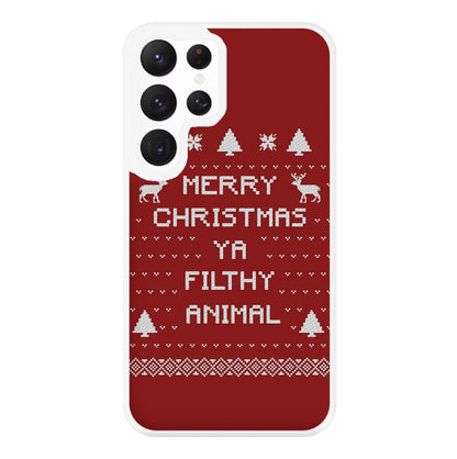 Merry Christmas Ya Filthy Animal Phone Case