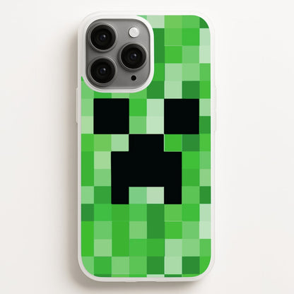Creeper Face - Mining Phone Case for iPhone, Samsung Galaxy and Google Pixel