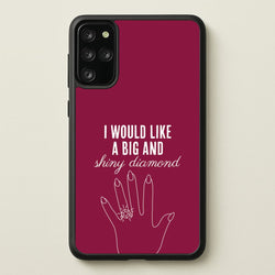Shiny Diamond Galaxy S20 Plus Case