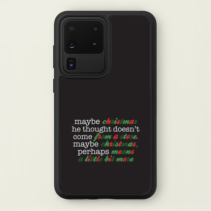 Green Creature Quote Galaxy S20 Ultra Case