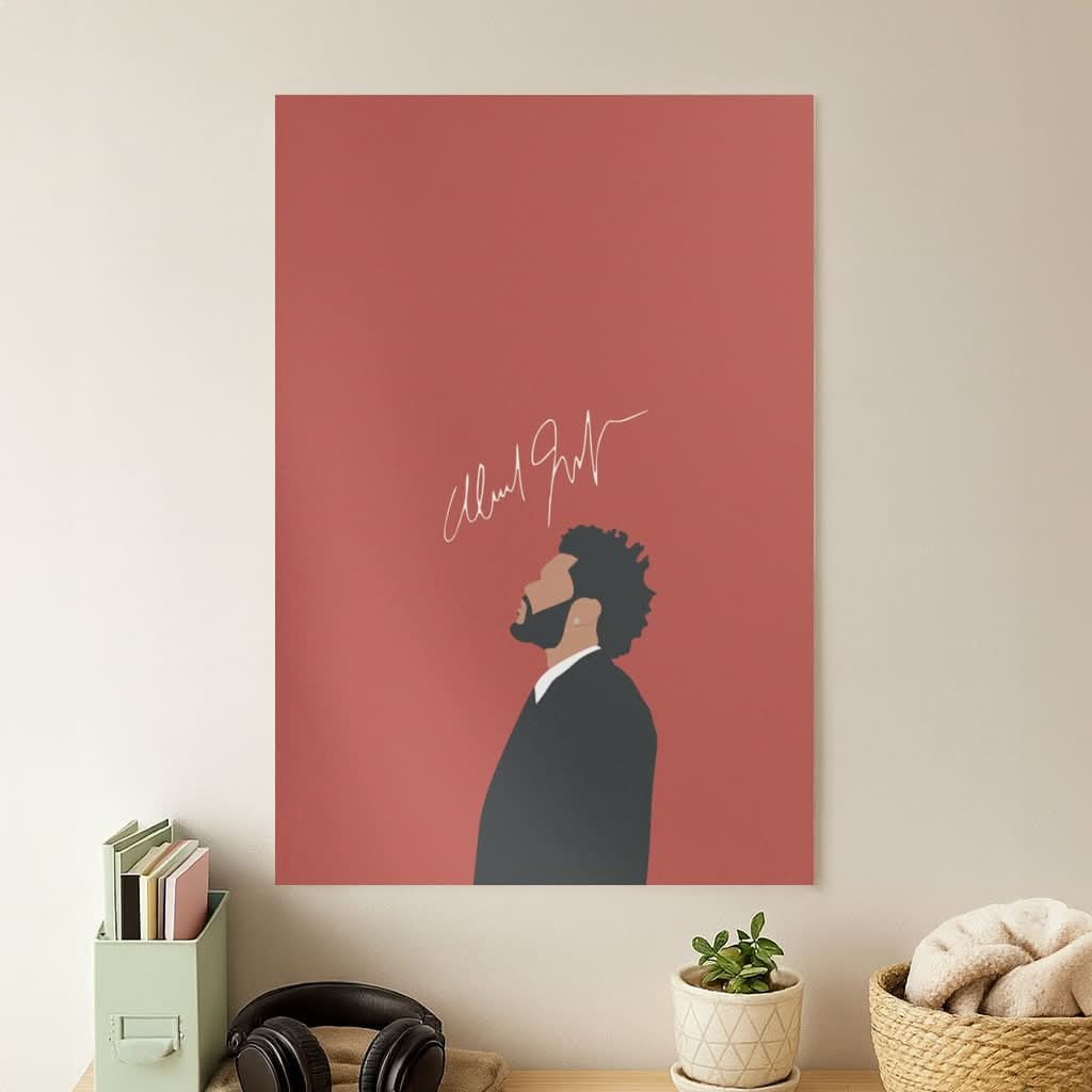 Canadian Singer Signature Poster