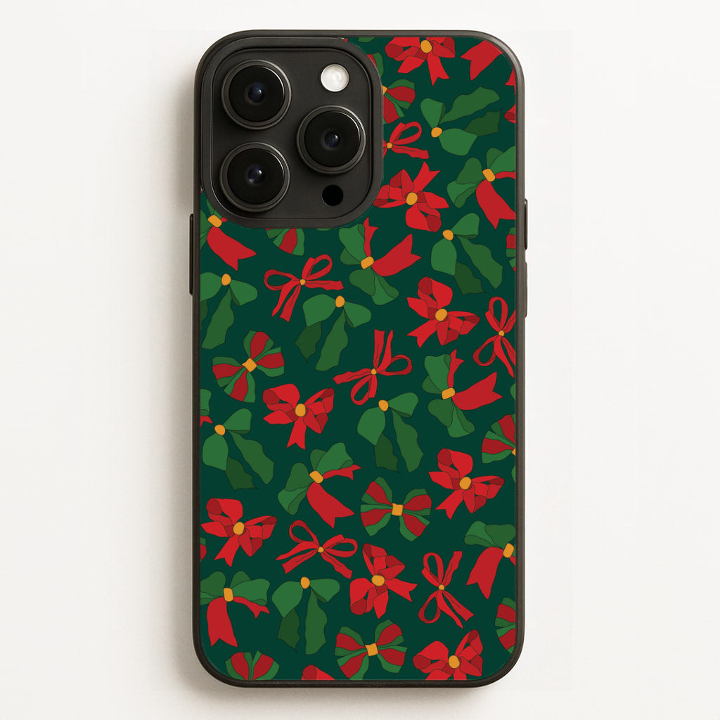 Green And Red Pattern Phone Case for iPhone, Samsung Galaxy and Google Pixel