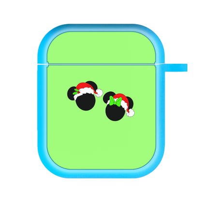 Festive Mice Christmas AirPods Case