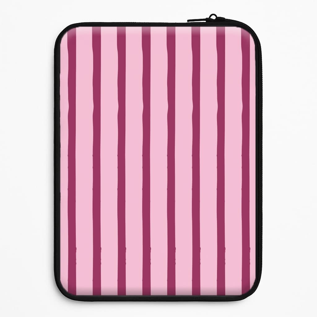 Strawberry Stripes  Laptop Sleeve