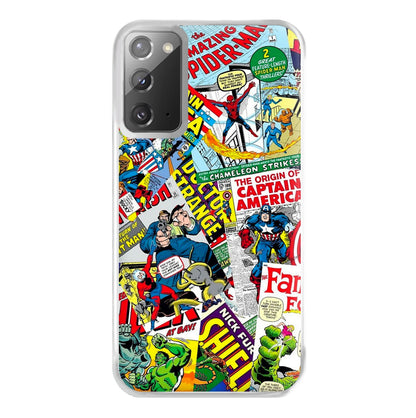 Superhero Comic Comics Pattern Phone Case