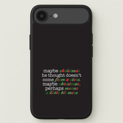 Green Creature Quote iPhone 17 Air Case