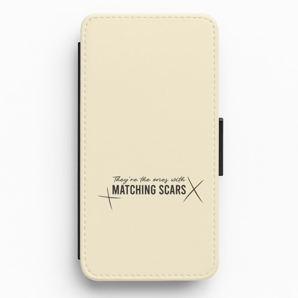 Matching Scars Flip / Wallet Phone Case