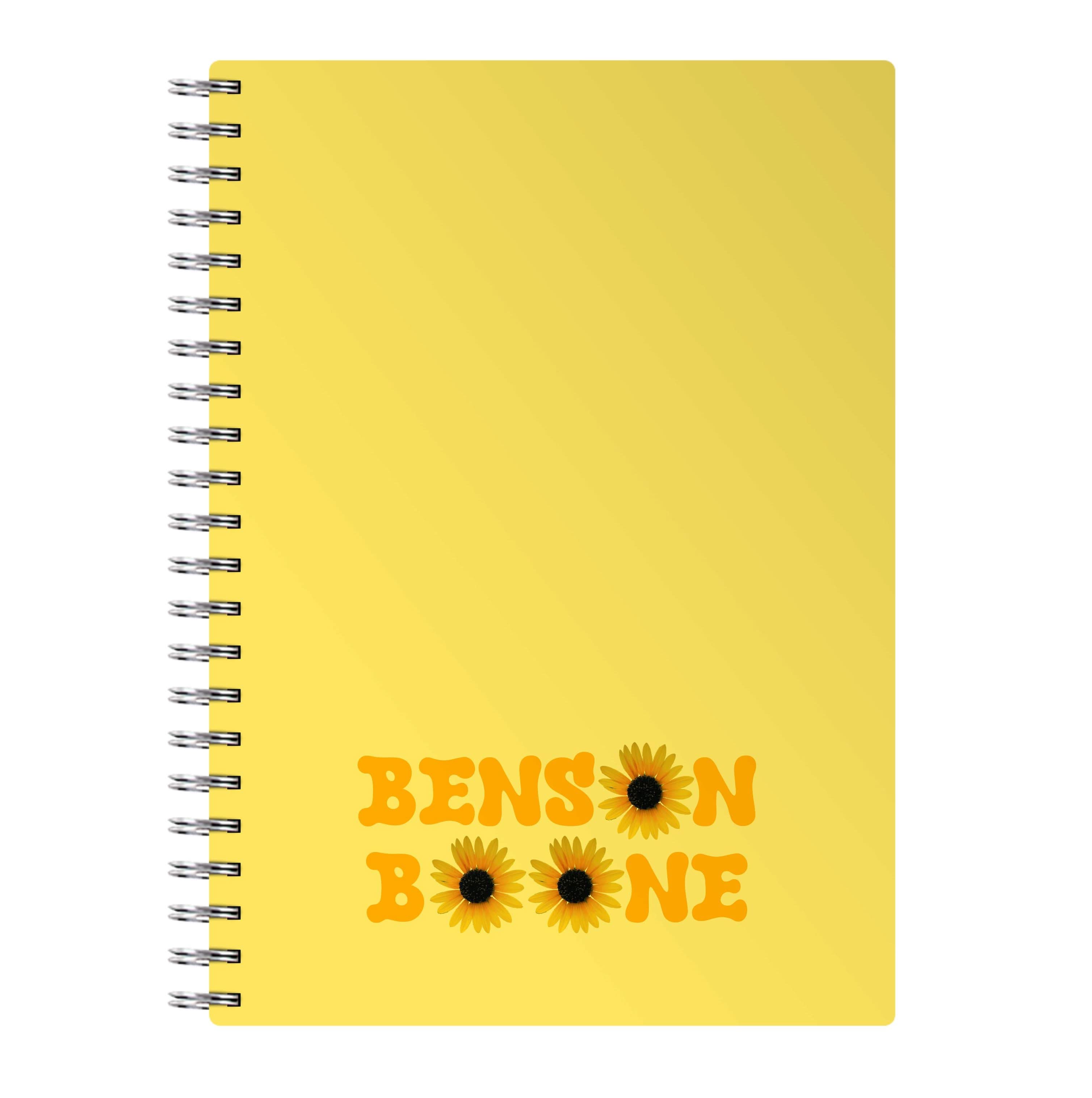 Boone Sunflowers Notebook