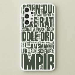Cricket Wordscape Galaxy A13 Case