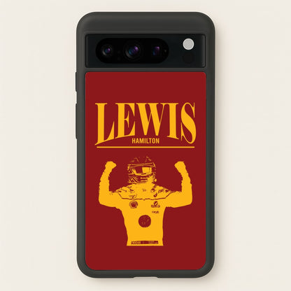 Lewis Red And Gold Google Pixel 8 Pro Case