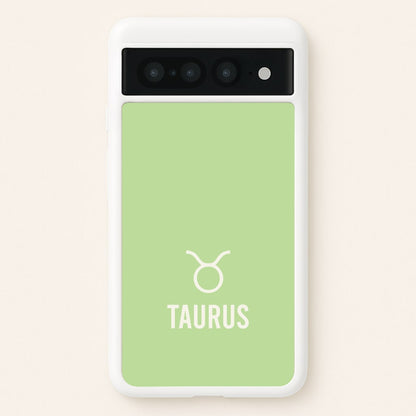 Taurus Pastel Zodiac Google Pixel 7 Pro Case