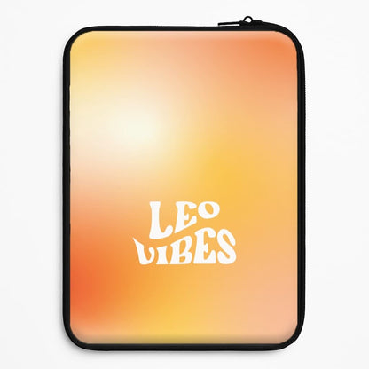 Leo Vibes Gradient Zodiac Universal Laptop Sleeve