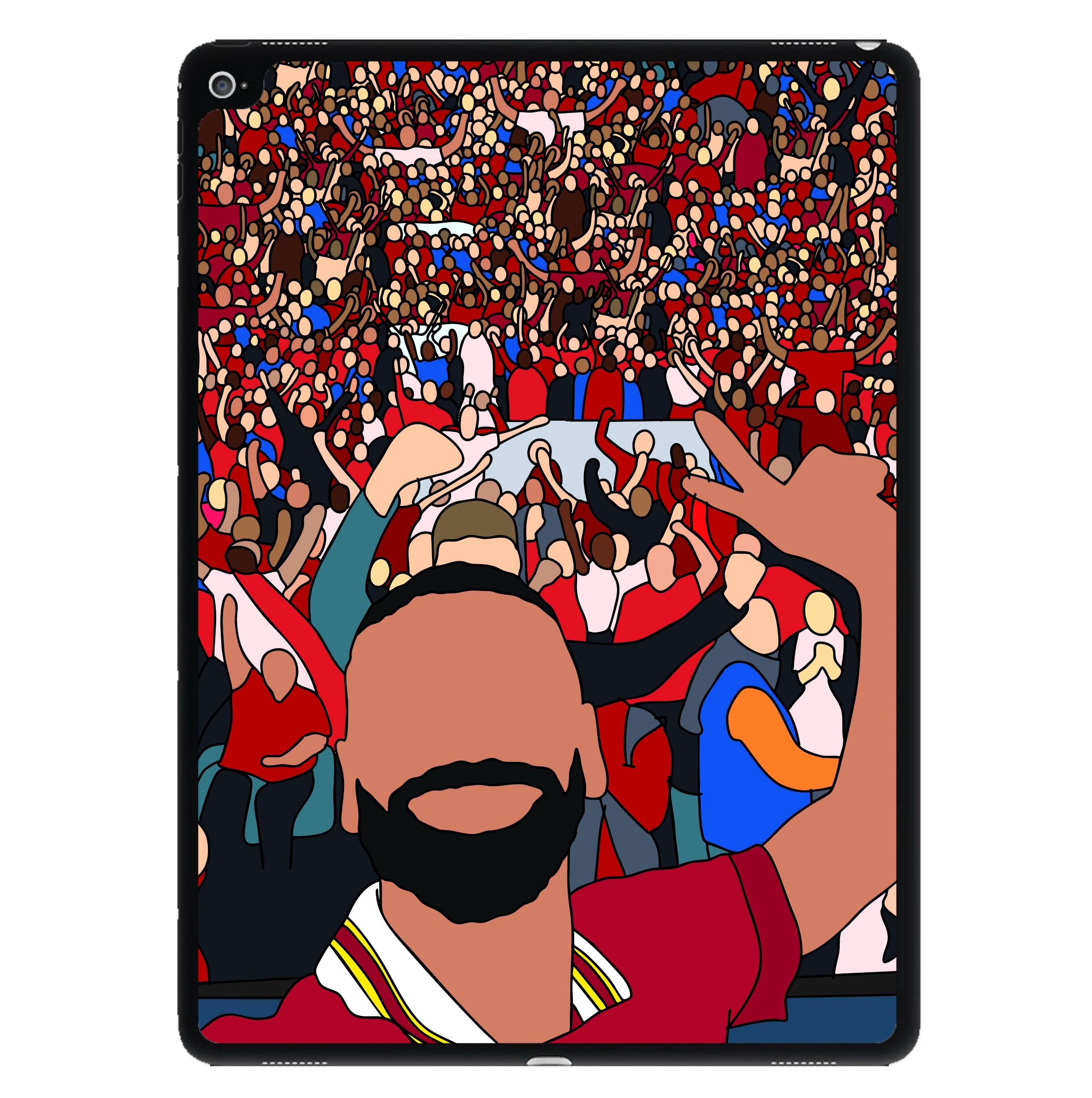 Mo Crowd Selfie iPad Case