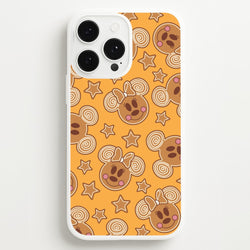 Cartoon Mouse Gingerbread Pattern iPhone 13 Pro Max Case