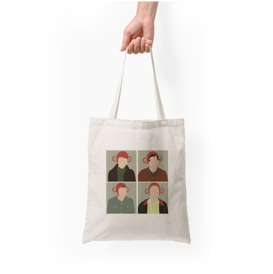 Collage - Arctic Monkeys Tote Bag