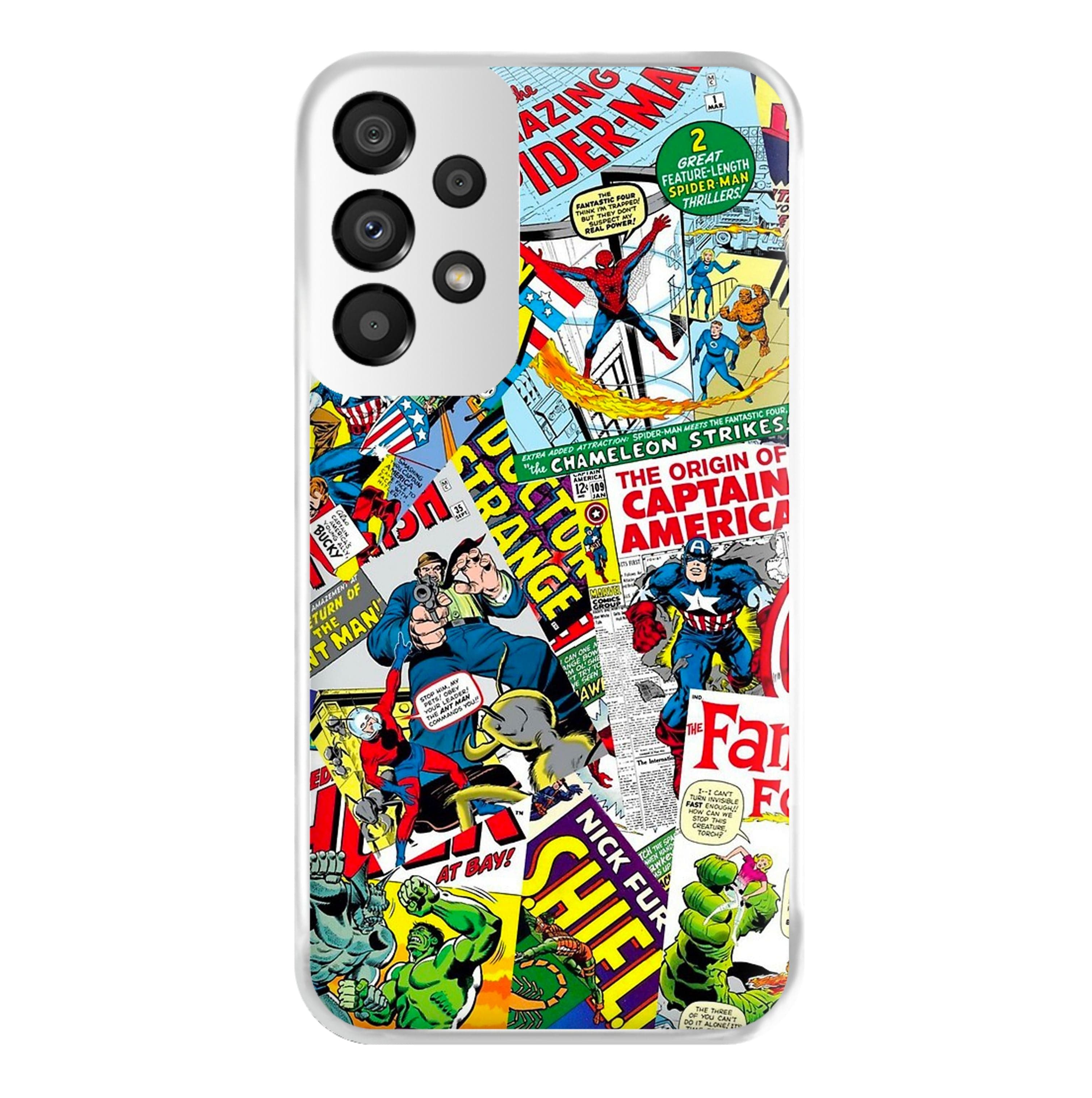 Superhero Comic Comics Pattern Phone Case