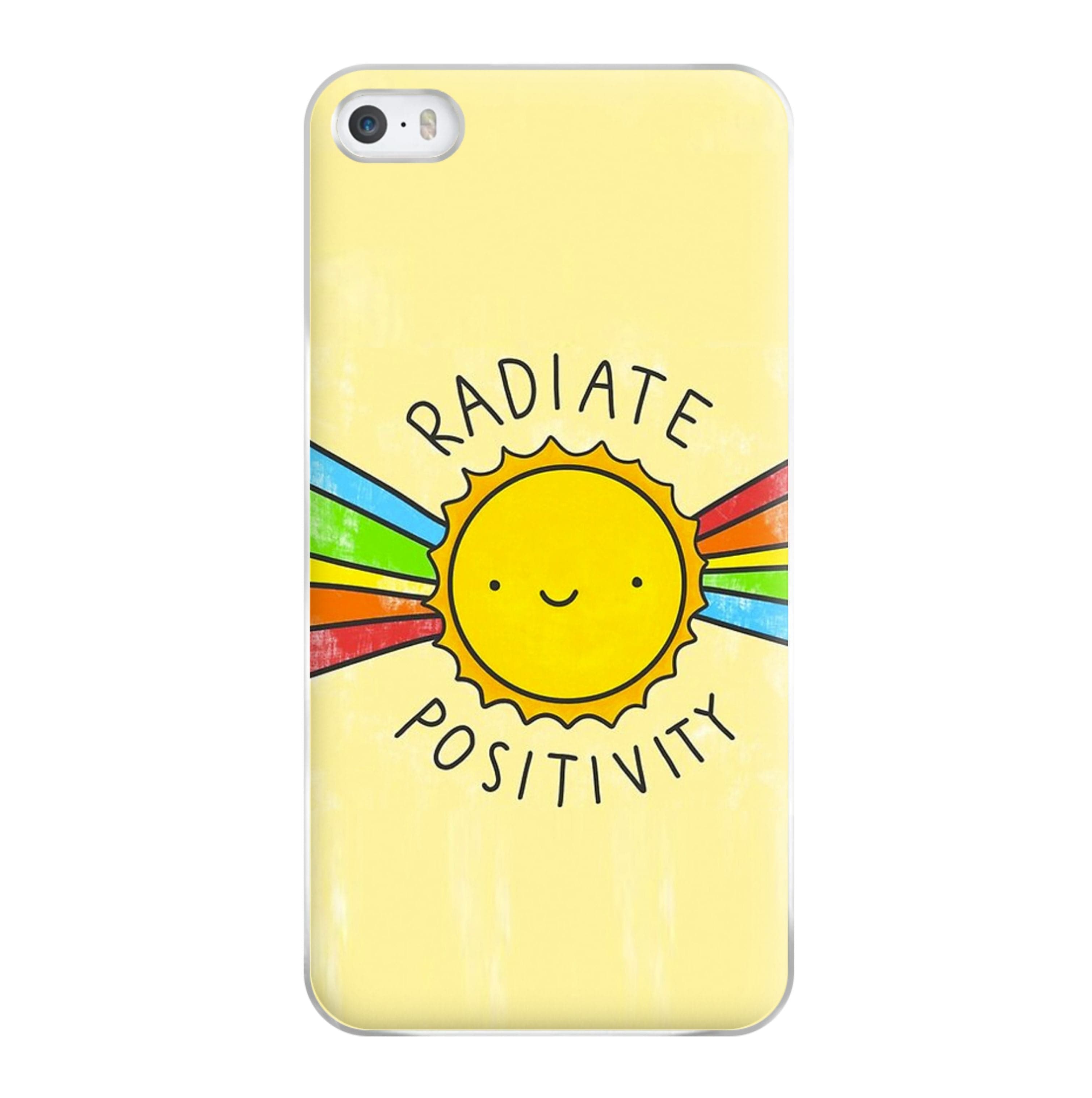 Radiate Positivity Sunshine - Positivity Phone Case