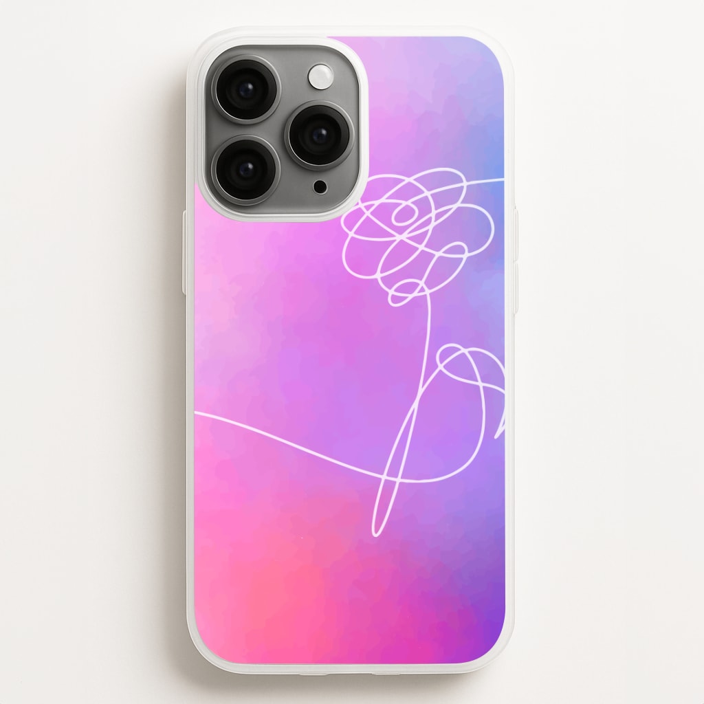 BTS Flower Pattern - K Pop Phone Case for iPhone, Samsung Galaxy and Google Pixel