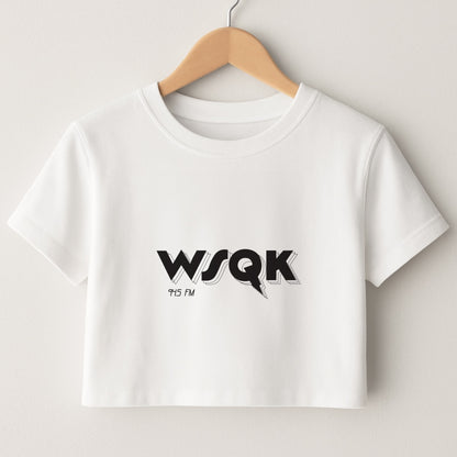 WSQK Radio Crop Top