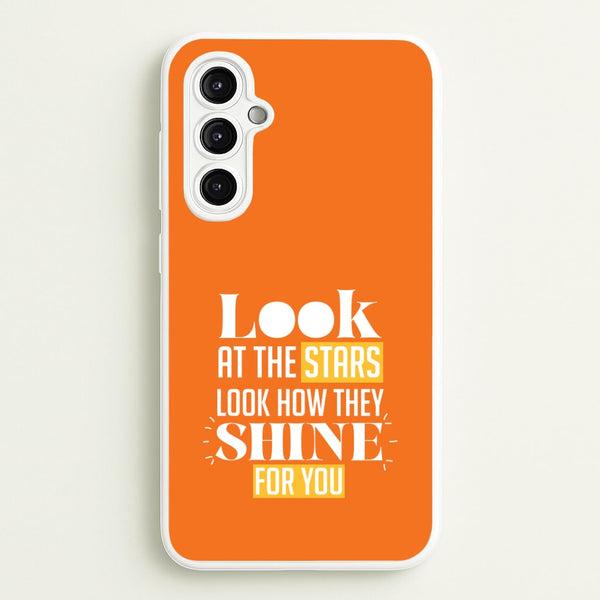 Look At The Stars Galaxy A14 Case