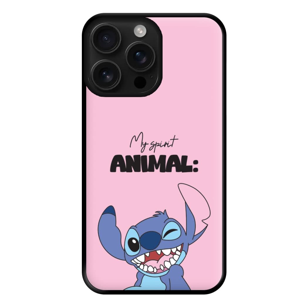 My Sprit Animal Blue Alien Phone Case for Apple iPhone, Samsung Galaxy, Huawei and Google Pixel