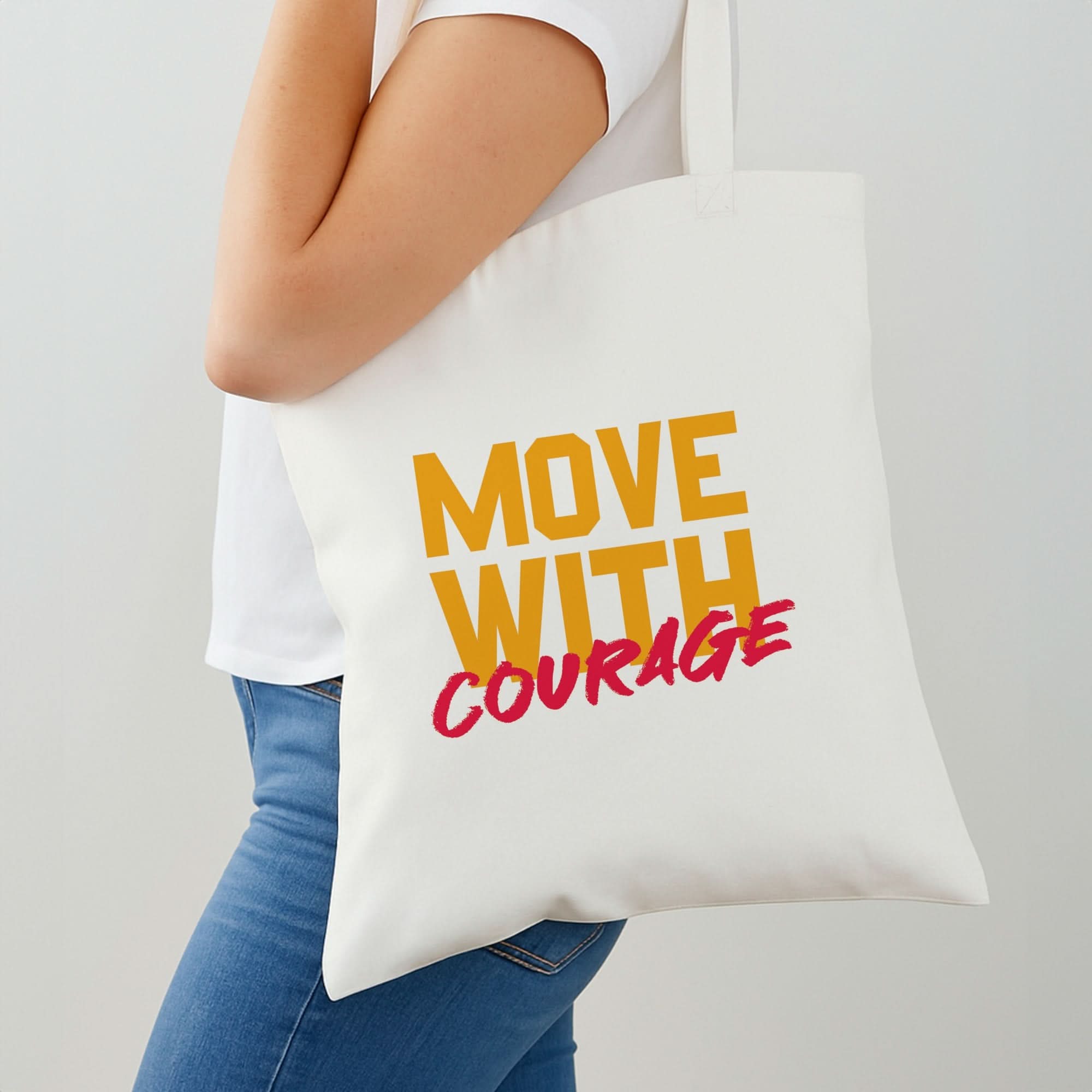 Move With Courage Shoulder Bag