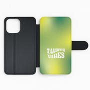 Taurus Vibes Gradient Zodiac Flip / Wallet Phone Case 2