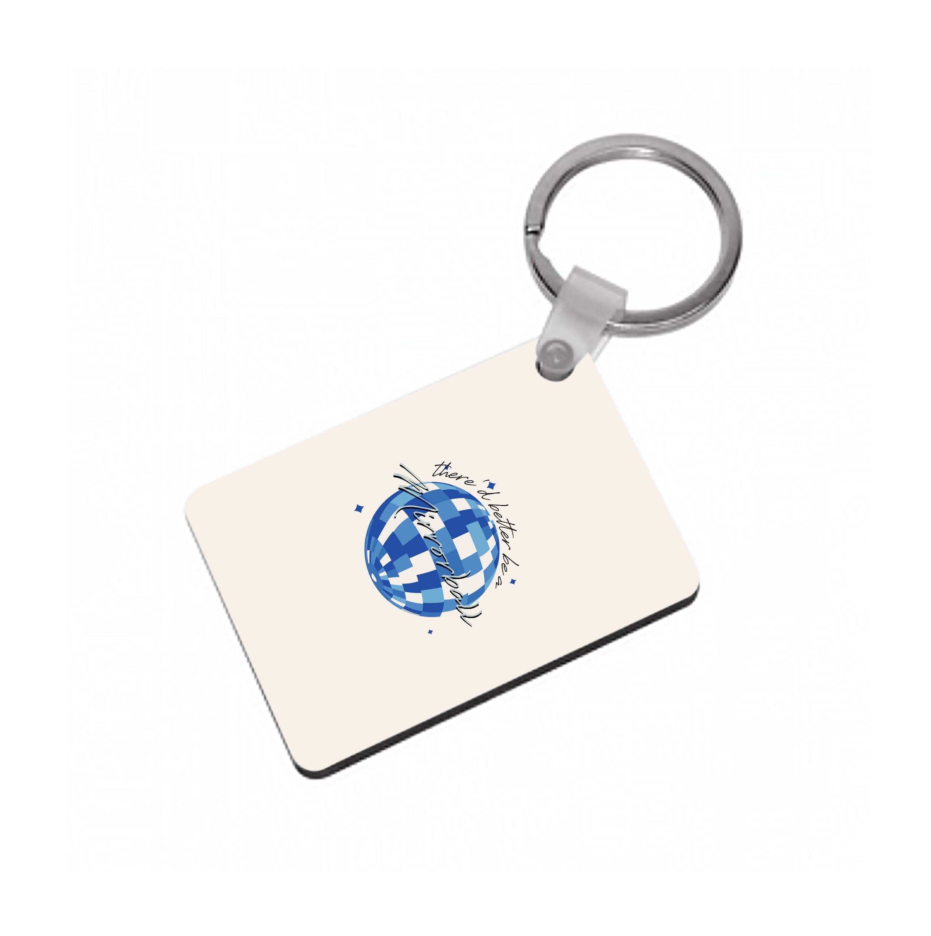 Mirrorball Keyring