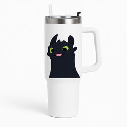 Black Fury Dragon Tumbler