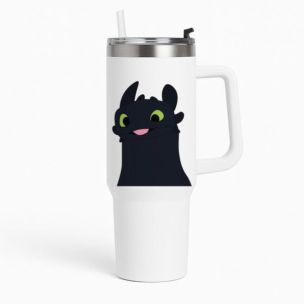 Black Fury Dragon Tumbler
