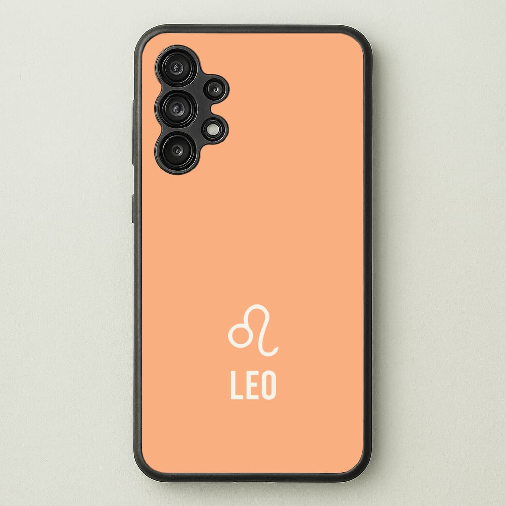 Leo Pastel Zodiac Galaxy A13 Case