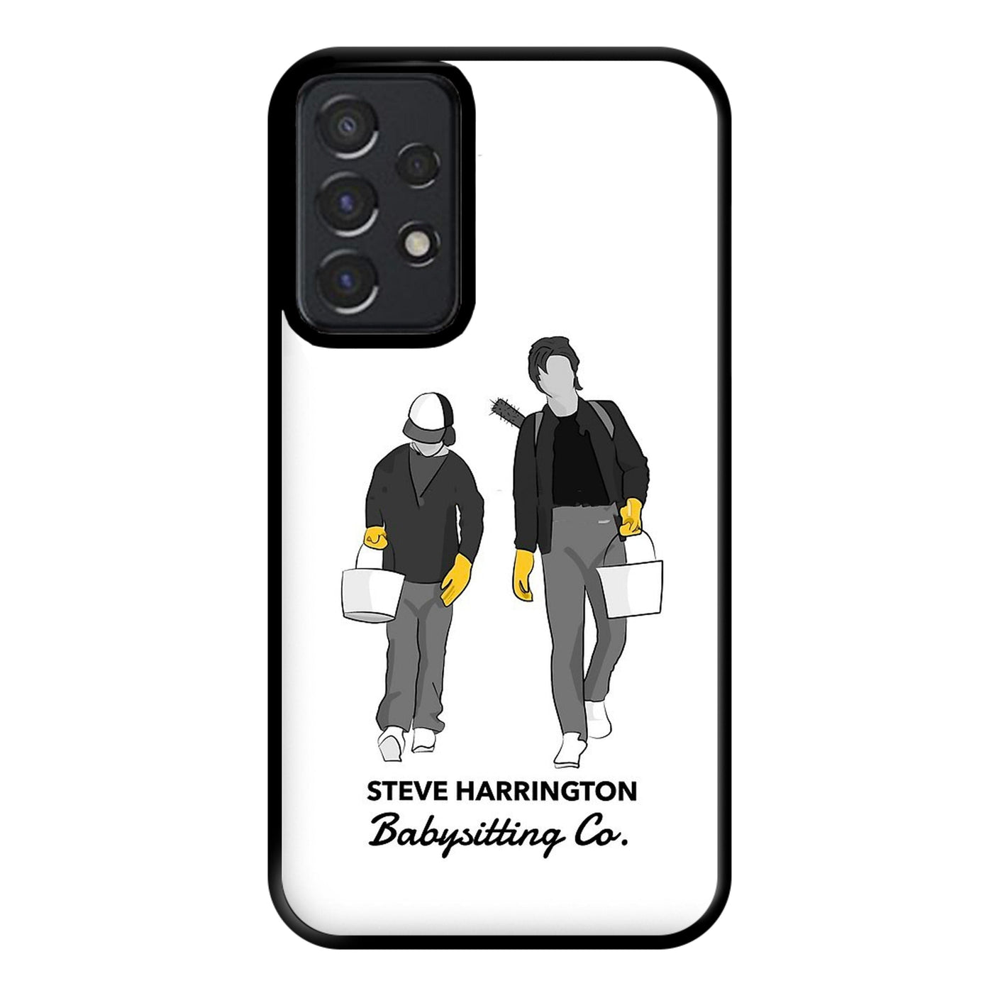 Steve Harrington Babysitting Co - Stranger Things Phone Case