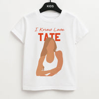 I Know Love Pattern Kids T-Shirt