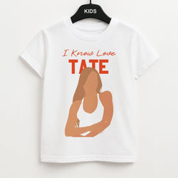 I Know Love Pattern Kids Unisex T-Shirt