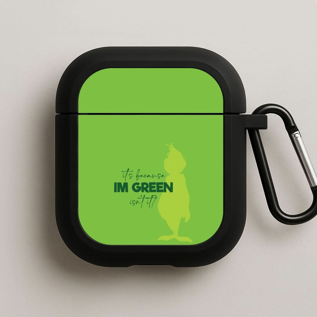 Because I'm Green AirPods Case