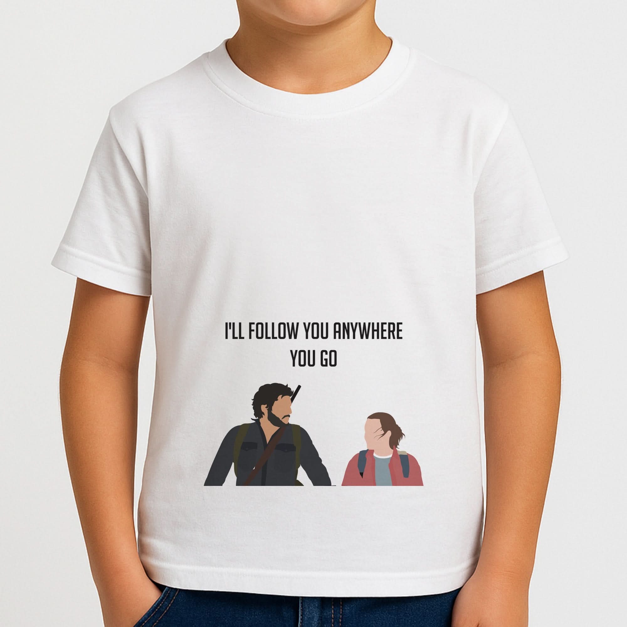 I'll Follow You Anywhere Ellie And Joel Boys T-Shirt