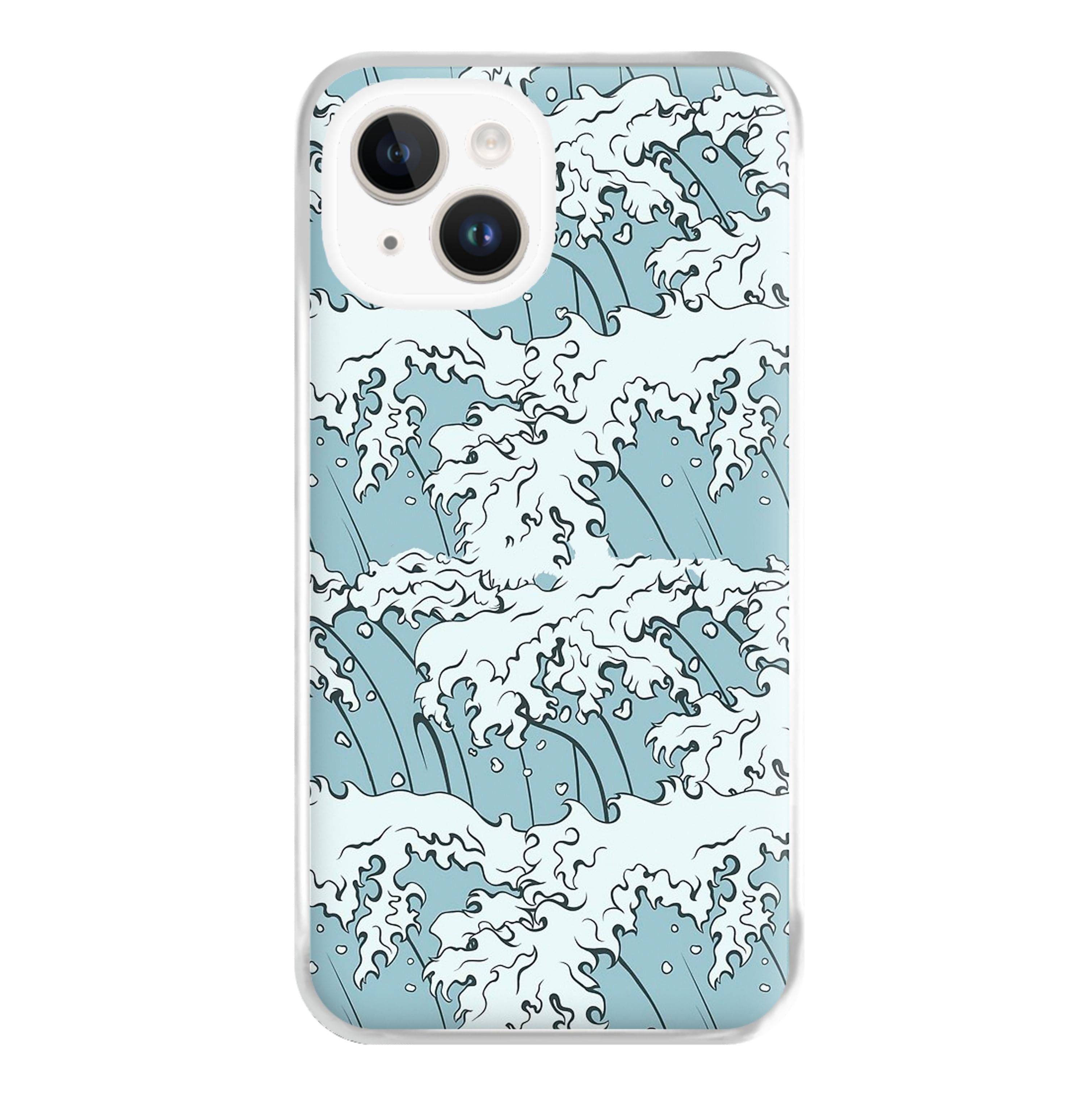 Japanese Waves Phone Case