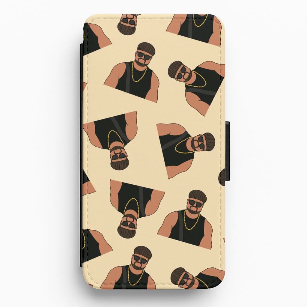 Ibiza Final Boss Pattern Flip / Wallet Phone Case