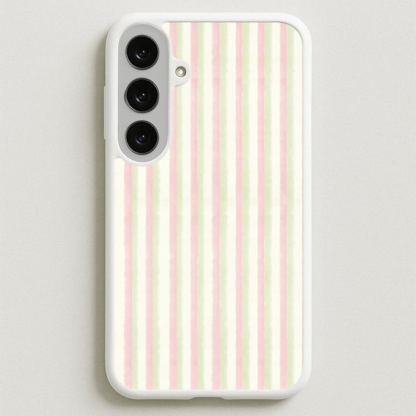 Petal Stripes Galaxy S25FE Case