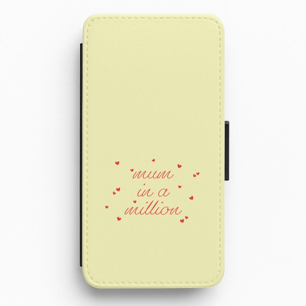 Mum In A Million Flip / Wallet Phone Case