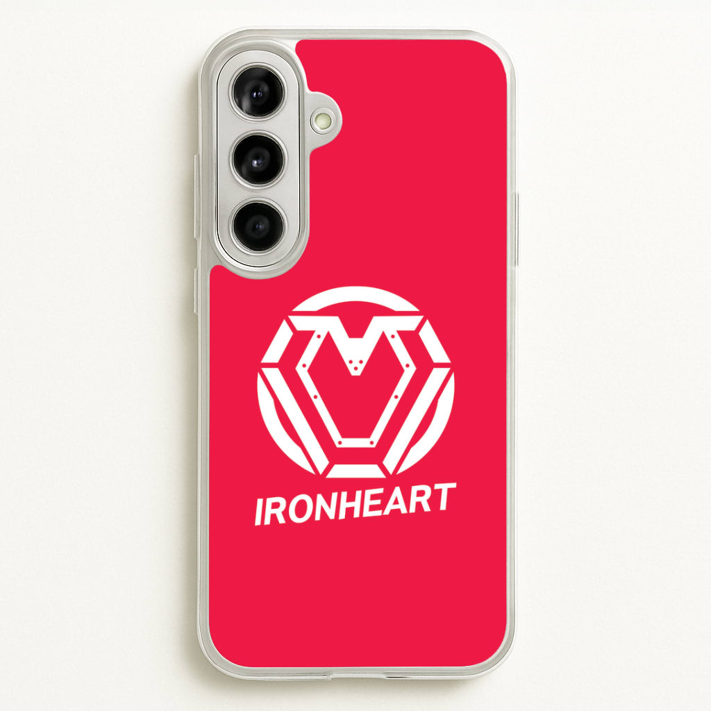 Metal Heart Symbol Galaxy A56 Case