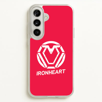 Metal Heart Symbol Galaxy A56 Case