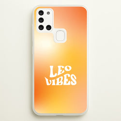 Leo Vibes Gradient Zodiac Galaxy A21s Case