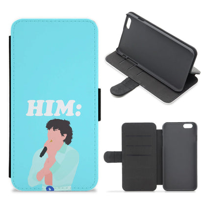 Him: Benson Coachella Flip / Wallet Phone Case